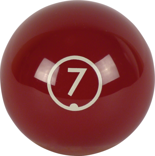 RBCONT_07 Aramith Continental Replacement Ball – #7 | Golden Break Billiards